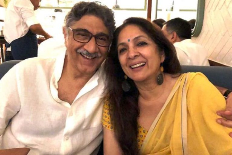 Vivek Mehra with Neena Gupta