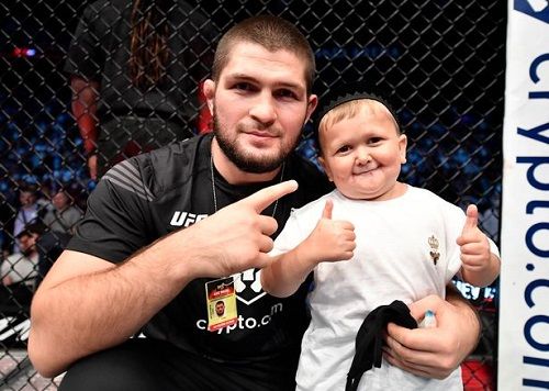 Hasbulla with Khabib Nurmagomedov