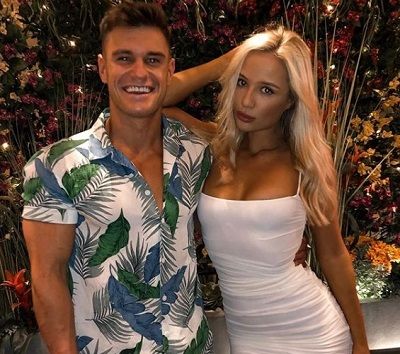 Rob Lipsett with his girlfriend, Linda Smyth